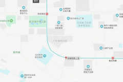 2、地舆绝佳四大社区必经之人动线、两个小区门